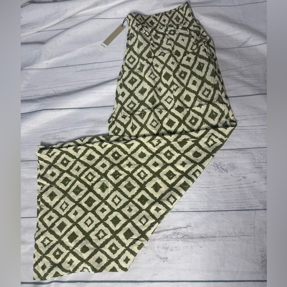 T Tahari Ankle Crop Wide-Leg Palazzo Pants - Picture 3 of 4